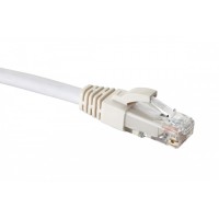 Патч-корд Cat.6 UTP 4 пары RJ45-RJ45, белый, 0.5м, LSZH Eurolan 21D-U6-0EWT