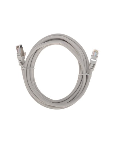 Патч-корд S/FTP, CAT 6A (10G), RJ45-RJ45, 28AWG, LSZH, серый, 3м REXANT 02-0390-3 в Прокопьевске Патчкорды (медные) Pintop.ru