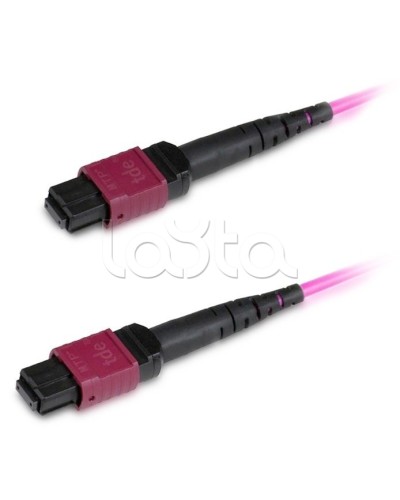 Патч-корд волокнно-оптический Hyperline (FHD-MC3-504-MPOF12/PS-MPOF12/PS-B-10M-LSZH-MG) в Прокопьевске Патч-корды и пигтейлы Pintop.ru