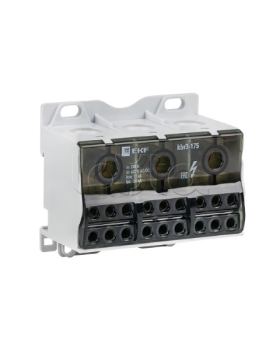 Блок распределительный КБР тройной 175A EKF PROxima (kbr3-175) в Прокопьевске Боксы для автоматов Pintop.ru