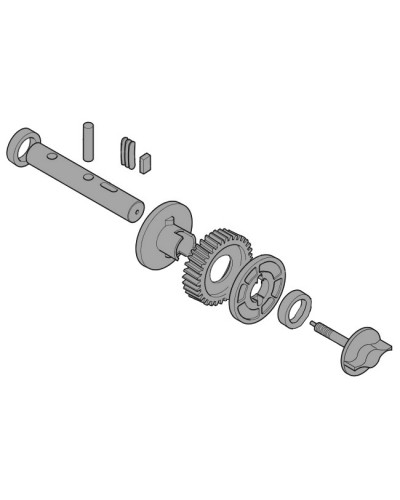 Выходной вал BX-P Came 119RIBX028 в Прокопьевске Запчасти для шлагбаумов и автоматики Pintop.ru