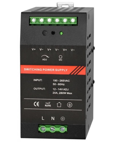 Блок питания Smartec ST-PS120DDU-BK в Прокопьевске Дополнительное оборудование для СКУД Pintop.ru