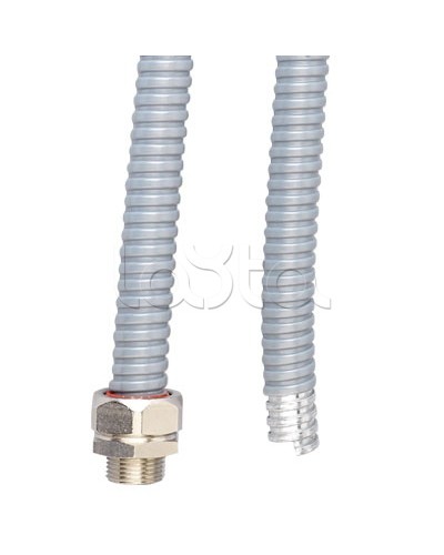 Металлорукав DN 40мм в гладкой EVA изоляции, Dвн 40,0 мм, Dнар 48,0, IP66, (607E040 DKC) в Прокопьевске Металлорукав Pintop.ru