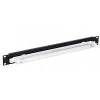 ITK 19" осветительная панель, 1U, с ручным вкл., черная (LE05-1U1)