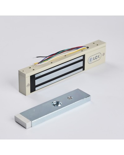 R-Lock RL-EM180-0SG - Электромагнитный замкок, 180кг, DC12/24B, цвет серый, RAL7032 (галечный серый), два датчика втроены в корпус замка: датчик Холла и магнито-контактный датчик в Прокопьевске Электромагнитные замки Pintop.ru