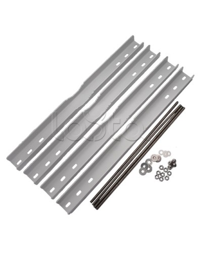 Комплект кронштейнов для крепления ТШ на круглые опоры Спектрон Крепление ТШ на опору в Прокопьевске Крепежные изделия Pintop.ru