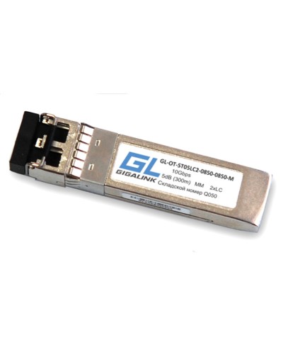 SFP+ модуль Gigalink GL-OT-ST05LC2-0850-0850-M в Прокопьевске Модули SFP/XFP/GBIC Pintop.ru