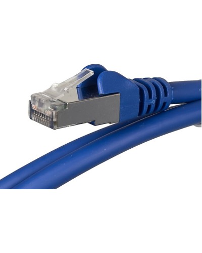 Патч-корд RJ45 - RJ45, 4 пары, FTP, категория 5е, 7 м, синий LSZH LANMASTER LAN-PC45/S5E-7.0-BL в Прокопьевске Патч-корды и пигтейлы Pintop.ru