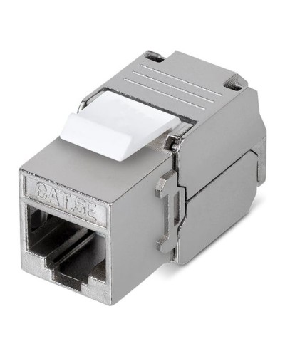 Модуль Keystone Jack RJ-45(8P8C), FTP экранированный, CAT 5e, тип 180 град., самозажимной REXANT PRO 02-0071 в Прокопьевске Модули Keystone Pintop.ru