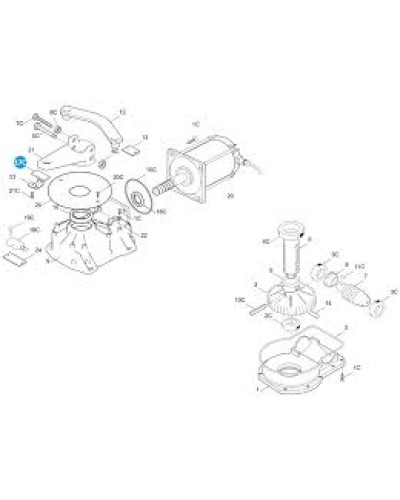 Защитный ключ электродвигателя SUPERFROG Came 119RIA041 в Прокопьевске Запчасти для шлагбаумов и автоматики Pintop.ru