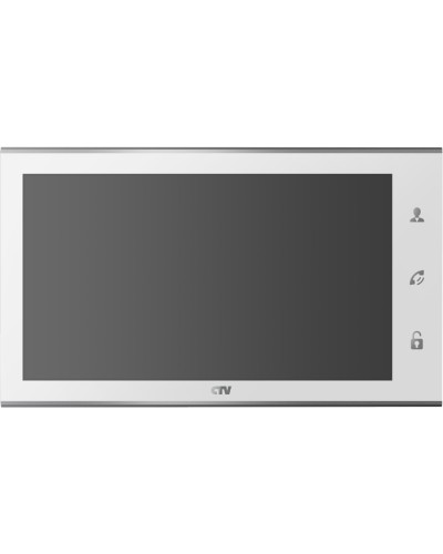Монитор видеодомофона CTV-M4105AHD (белый) в Прокопьевске Абонентские видеоустройства Pintop.ru