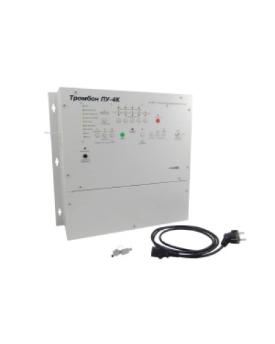 Прибор управления Тромбон ПУ-4К (200 Вт) в Прокопьевске 19 оборудование (рэковое/стоечное) Тромбон Pintop.ru