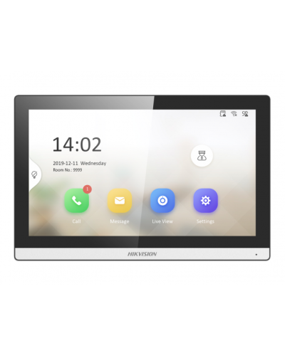 IP видеодомофон Hikvision DS-KH6350-TE1 в Прокопьевске Абонентские IP устройства Pintop.ru