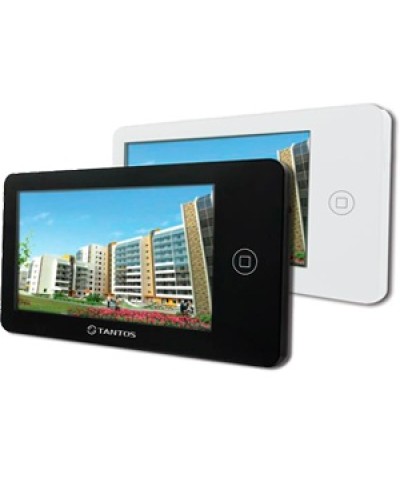 Монитор цветного видеодомофона адаптированный Tantos NEO (White) VZ в Прокопьевске Абонентские видеоустройства Pintop.ru