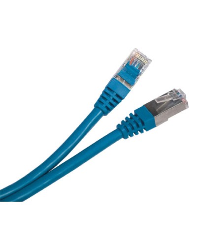 Патч-корд RJ45-RJ45, 4 пары, STP, кат.5е, LSZH (1м) Hyperline PC-LPM-STP-RJ45-RJ45-C5e-1M-LSZH-BL в Прокопьевске Патчкорды (медные) Pintop.ru