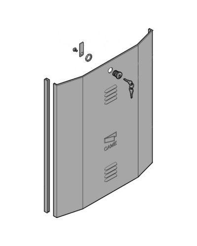 Дверца с замком BY-3500T Came 119RIY059 в Прокопьевске Запчасти для шлагбаумов и автоматики Pintop.ru