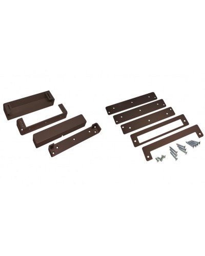 Комплект монтажный для замка ALM-700S с возможностью регулировки ALeko МК 700S-PS (коричневый) в Прокопьевске Дополнительное оборудование для СКУД Pintop.ru