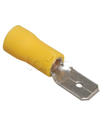 Клемма плоская изолированная 4-6 мм² (КПИ штекер - 6.3мм) (100шт/уп) REXANT 08-0351 в Прокопьевске Клеммные колодки Pintop.ru